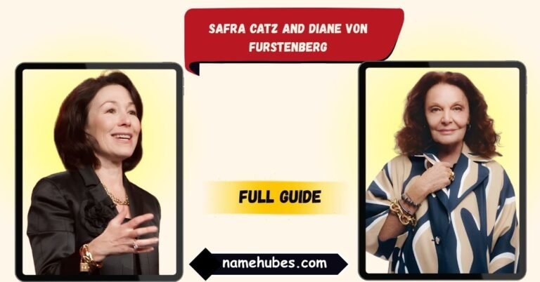 Safra Catz and Diane von Furstenberg