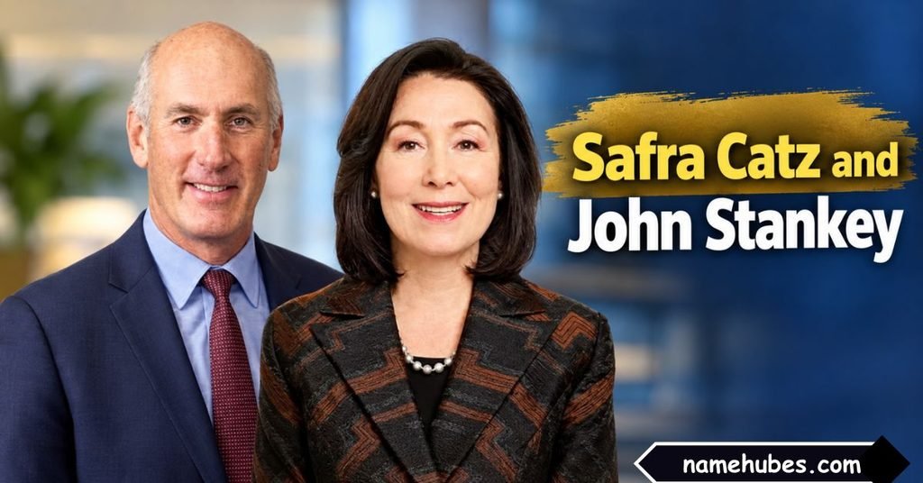 Safra Catz and John Stankey