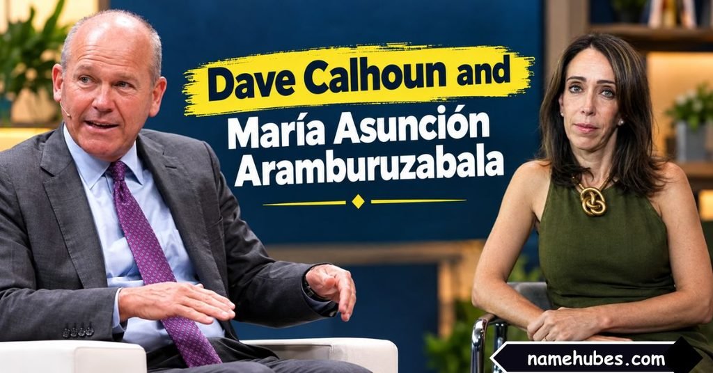 Who Are Dave Calhoun and María Asunción Aramburuzabala